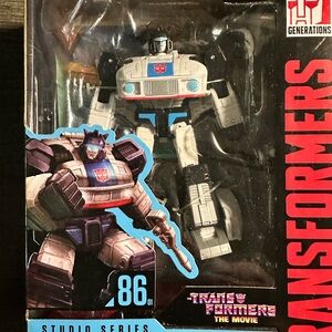 Autobot Jazz Action Figure and Car